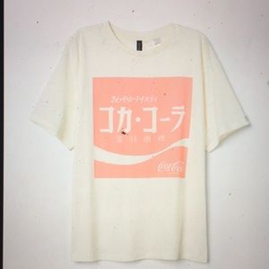 Coca cola t shirt from h and m.